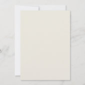 Cartes de message de mariage Dollar de sable | (Dos)