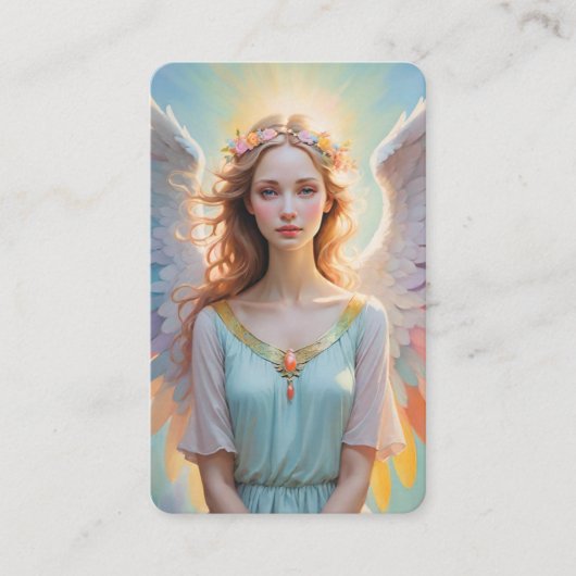 Cartes de messages d'ange oracle vierges (Devant)