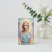Cartes de messages d'ange oracle vierges (Debout devant)
