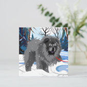 Cartes de mini-impression AU-DESSUS DE LA RIVIÈRE  (Debout devant)