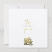 Cartes de mise en pré-réservation Brown & Green Pe (Dos)