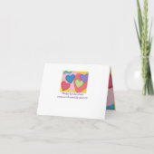 Cartes de mise en vente à save the date à coeurs c (Dos)