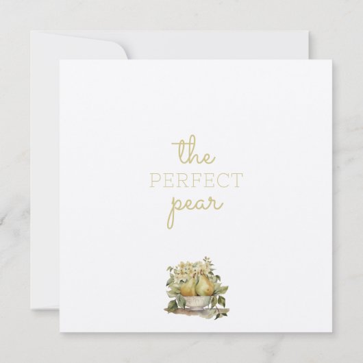 Cartes de mise en vente anticipée Brown & Green Pe (Dos)