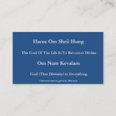 Cartes de mission (Dos)