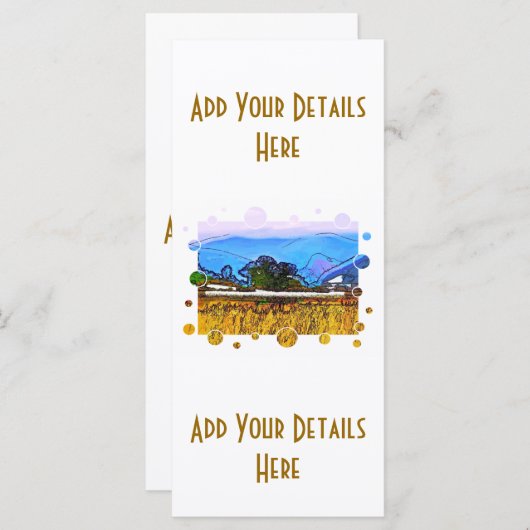 CARTES DE MONTAGNE (Devant / Derrière)