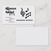 Cartes de moquerie de Shannana (Devant / Derrière)