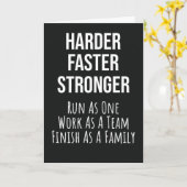 Cartes de motivation pour équipe de course Motivat (Fleur jaune)