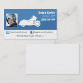 Cartes de moto de croiseur (Devant / Derrière)