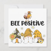 Cartes de nains et d'abeilles mignons (Devant)