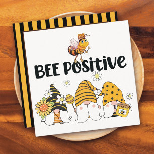 Cartes de nains et d'abeilles mignons