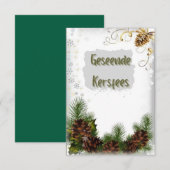 Cartes de Noël (Devant / Derrière)