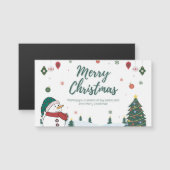 Cartes de Noël (Devant / Derrière)