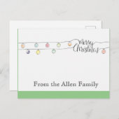 Cartes de Noël (Devant / Derrière)