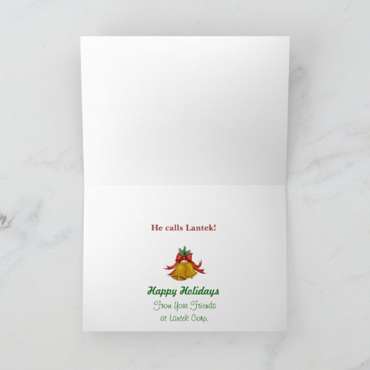 Cartes de Noël (Intérieur)