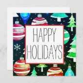 Cartes de Noël (Devant / Derrière)