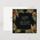 Cartes de Noël (Devant / Derrière)