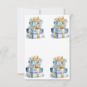 cartes de noël (Dos)