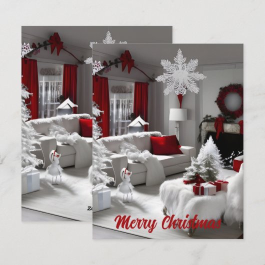 Cartes de Noël (Devant / Derrière)