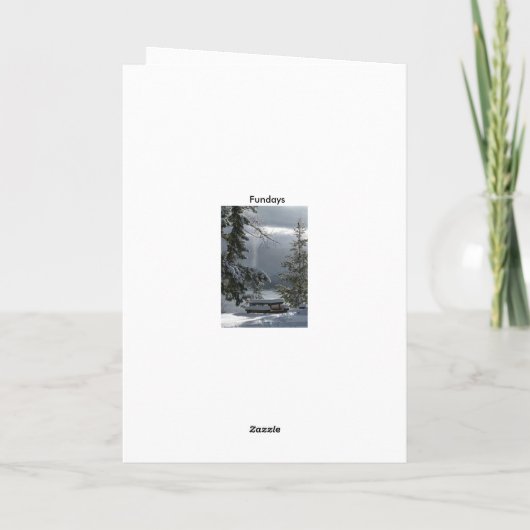 Cartes de Noël (Dos)