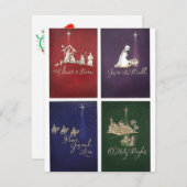 Cartes de Noël (Devant / Derrière)