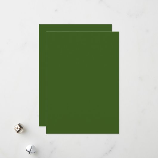 Cartes de Noël (Devant/Arrière en situation)