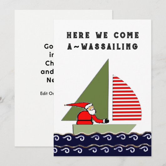 Cartes de Noël (Devant / Derrière)