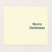 Cartes de Noël 25 pack Bear (Inside Unfolded)