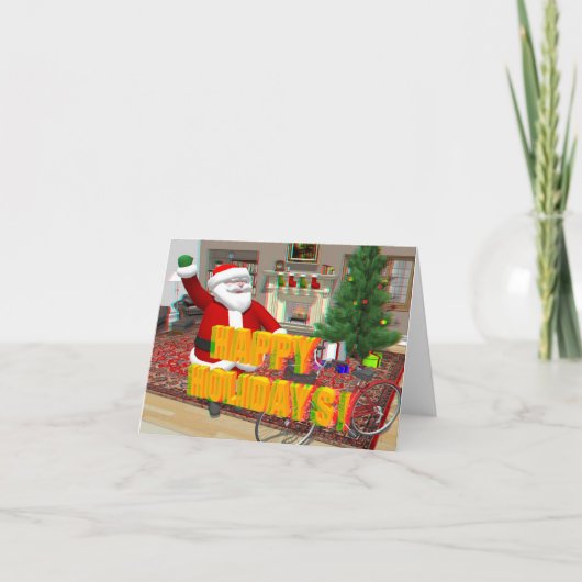 Cartes de Noël 3D (Devant)