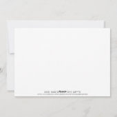 Cartes de Noël à motifs à carreaux de Noël (Dos)