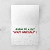 Cartes de Noël amusantes : Opportunités (Intérieur)