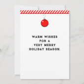 Cartes de Noël amusantes pour enfants (Dos)