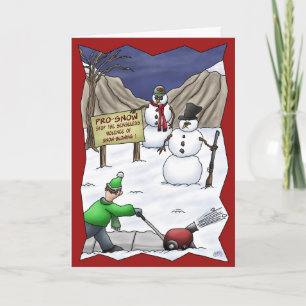 Cartes de Noël amusantes : Pro-Snow