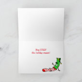 Cartes de Noël amusantes | Salutation banane de va (Intérieur)