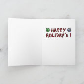 Cartes de Noël amusantes : Vie privée S'il vous pl (Intérieur)