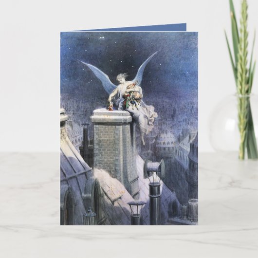 Cartes de Noël "Ange de Noël" (Devant)