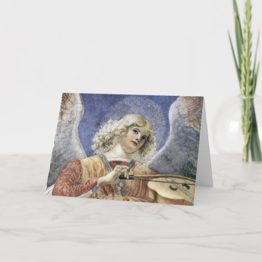 Cartes de Noël Ange Renaissance Melozzo da Forli (Devant)