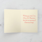 Cartes de Noël Angel (Intérieur)