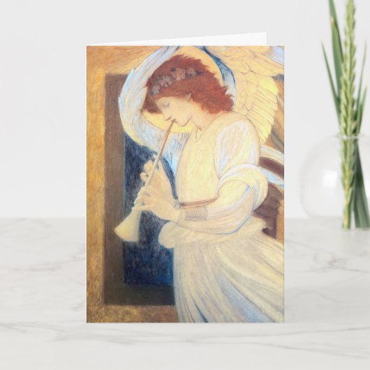 Cartes de Noël Angel - Edward Burne-Jones (Devant)