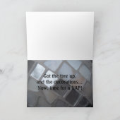 Cartes de Noël anglaises drôles de bouledogue ! (Intérieur)