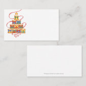 Cartes de Noël Arbre des Tambours (Devant / Derrière)