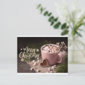 Cartes de Noël au chocolat chaud (Debout devant)