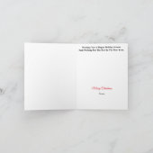 Cartes de Noël avec des balles et une raquette de  (Intérieur)