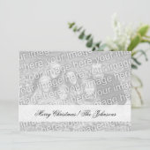 Cartes de Noël avec deux images (Debout devant)