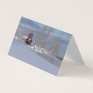 Cartes de Noël Big Red personnalisables
