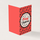 Cartes de Noël Black & Red 25 Pack (Outside)