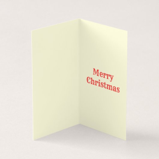 Cartes de Noël Black & Red 25 Pack (Inside)