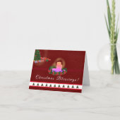 Cartes de Noël Bougies de l'Avent Cozy (Devant)