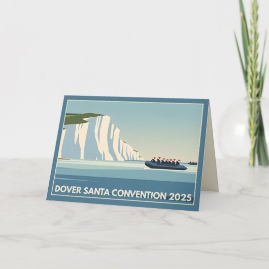 Cartes de Noël britanniques drôles (Devant)