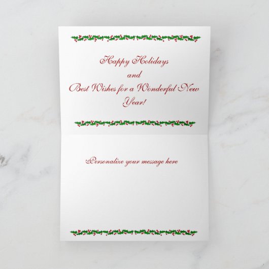 Cartes de Noël carlin (Intérieur)