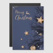 cartes de noël - carte de noël magnétique (Devant / Derrière)